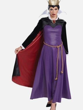 Women's Evil Queen Snow White Halloween Costume